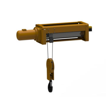 Foot-Mounted Wire Rope Hoist WHF-B (2/1 ROPEREEVING)